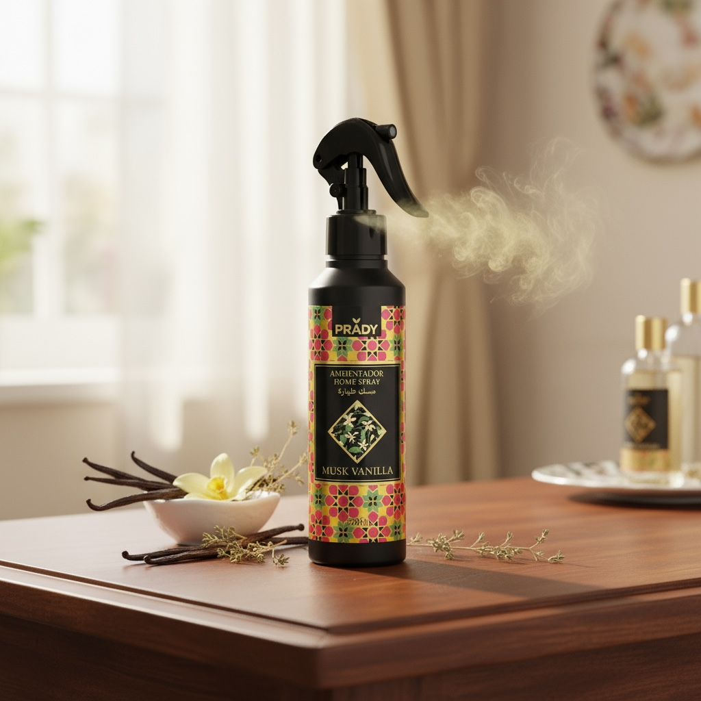 Spray tissu/maison musk vanilla 220ml