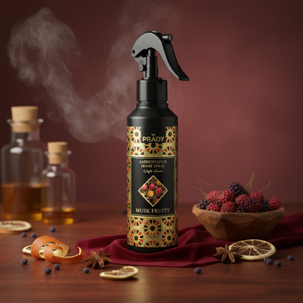 Spray maison/tissu musk fruity 220ml