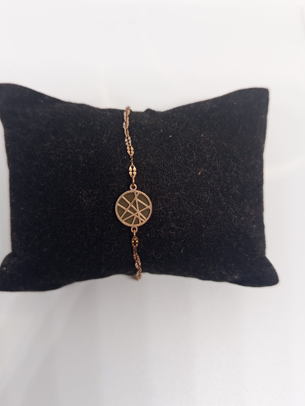 Bracelet rose gold motif